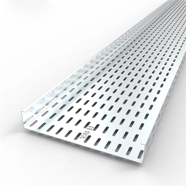 What are the materials used in fiber optic cable trays